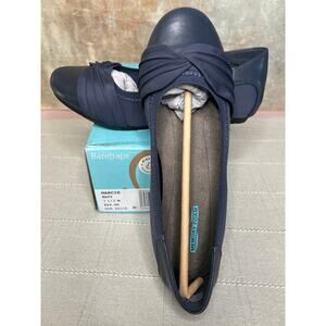 Baretraps Marcie Women's Navy Blue Casual Shoes Size 7.5 W Wide Comfort Loafers